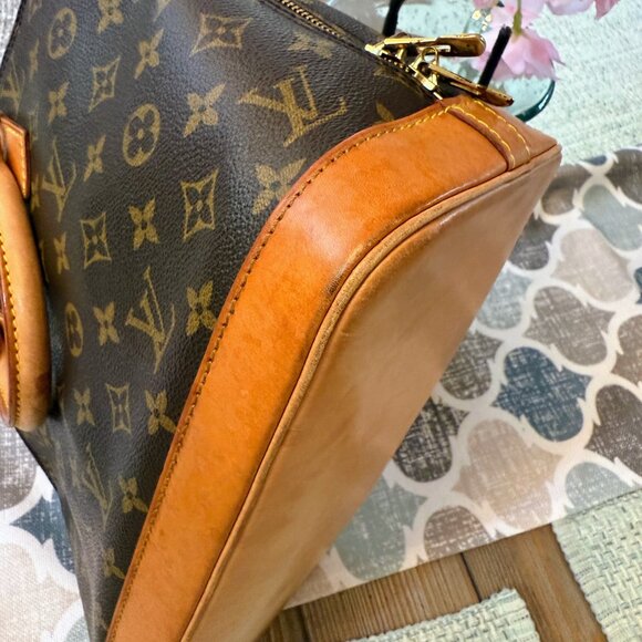 Louis Vuitton Alma PM Monogram Canvas Satchel โ Vintage 2004 โ Excellent Conditi - Picture 6 of 16